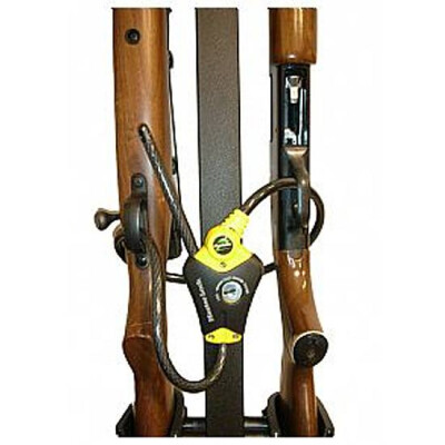 Rugged Gear Permanent Compact Floor Mount Gun Holder Lock Kit