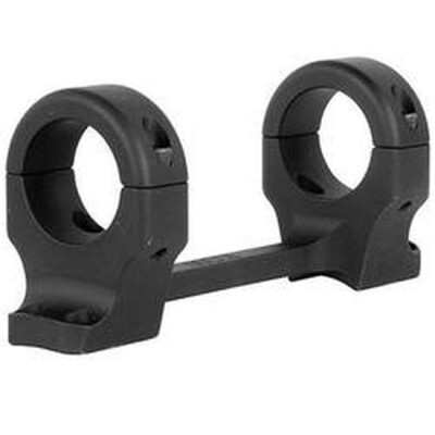 DNZ Products Game Reaper One Piece Scope Base/Ring Combo Browning X Bolt Long Action 30mm Tube Medium Height 6061-T6 Billet Aluminum Anodized Matte Black Finish