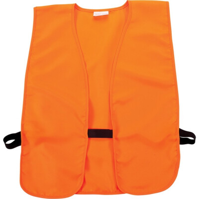 Allen Blaze Orange Safety Vest 60" Chest Polyester