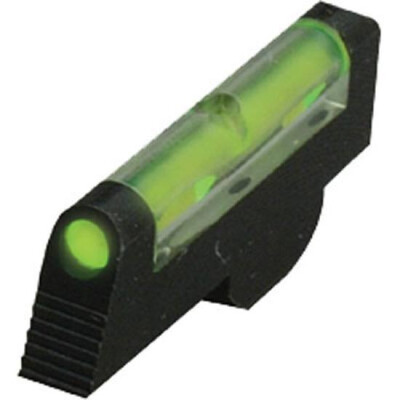 HiViz Front Sight S&W Revolver Green Fiber Optic Steel Black SW1002-G