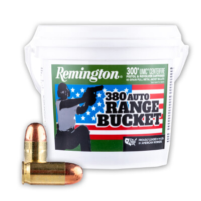 Remington UMC .380 ACP Ammunition 300 Rounds FMJ 95 Grains