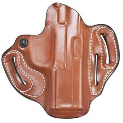 DeSantis Speed Scabbard Holster fits Ruger-57 OWB 1.75" Belt Right Hand Leather Tan