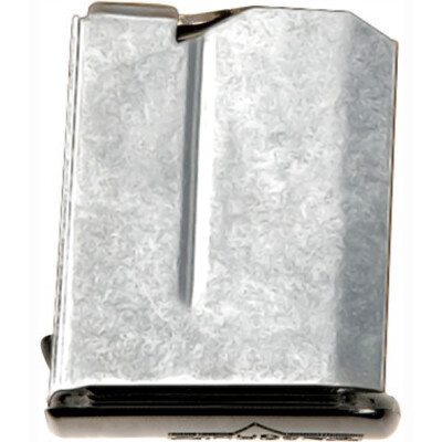 Anschutz .22 WMR Magazine 4 Round Capacity Stainless Steel