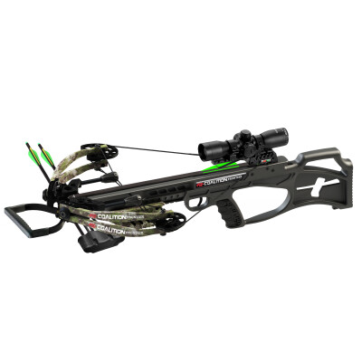 PSE Coalition Frontier Crossbow Kit 380fps Camo