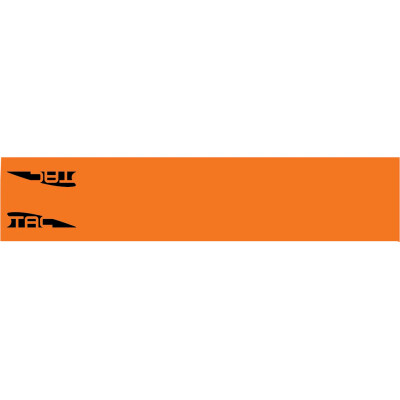 Tac Vanes Arrow Wrap 13 Pack Orange