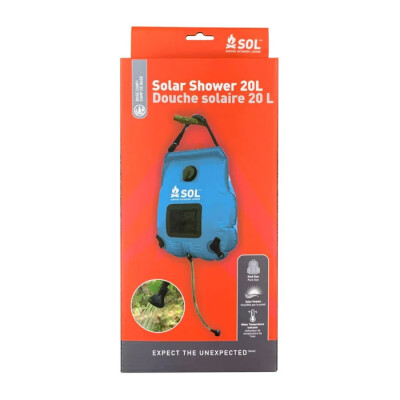 Adventure Medical SOL Solar Shower 20 Liter Capacity