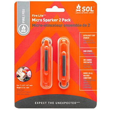 SOL Fire Lite Micro Sparker 2 Pack