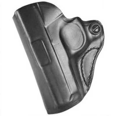 DeSantis Mini Scabbard Holster Glock 19/23/36 OWB 1.5" Belt Left Hand Leather Black