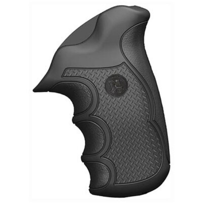 Pachmayr Diamond Pro For Ruger SP101 Checkered Grips Black