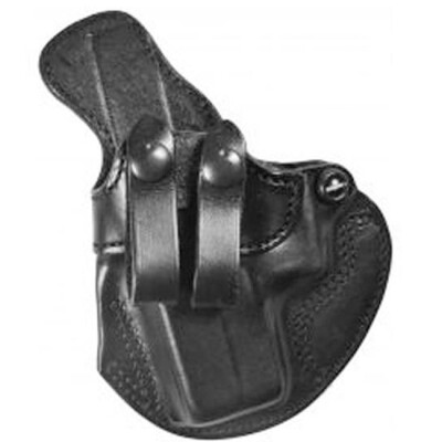 DeSantis Insider Holster S&W M&P Shield 9/40/45 IWB Belt Holster Left Hand Leather Black
