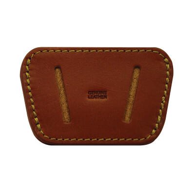 Personal Security Products Belt Slide Holster Leather Small Frame Brown 036T