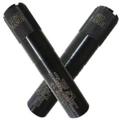 Carlson's 12 Gauge Benelli Crio/Crio Plus Waterfowl 2-Pack Choke Tubes 1704 Stainless Steel Matte Black Finish 07570