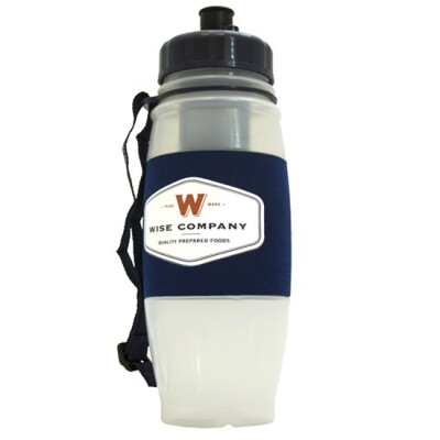 Wise Company Seychelle Filtration 28 Ounce Water Bottle BPA-Free Lightweight Flip Top Filter Included Low Density Polyethylene 08000