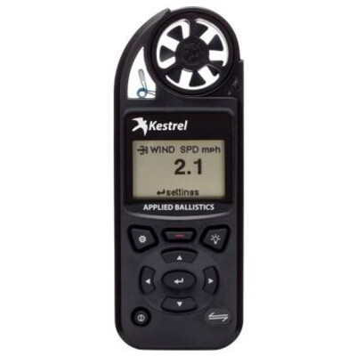 Kestrel 5700 Elite Electronic Hand Held Weather Meter with Applied Ballistics and LiNK Black