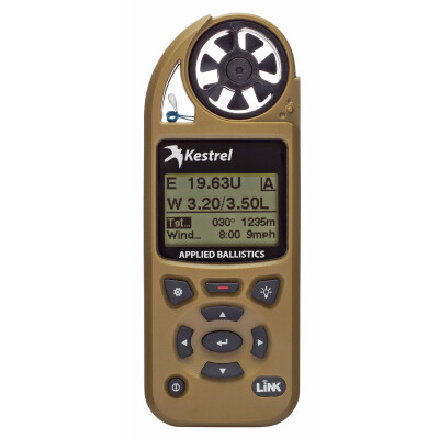 Kestrel 5700 Elite With LiNK and Applied Ballistics App Pocket Weather Meter Bluetooth Compatible FDE 0857ALFDE