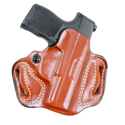 DeSantis Mini Slide For FN 503 Belt Holster OWB Leather Tan