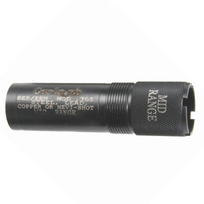Carlson's 12 Gauge Beretta and Benelli Mobil Black Cloud Choke Tube Extended Range 17-4 Blued Stainless Steel 09003