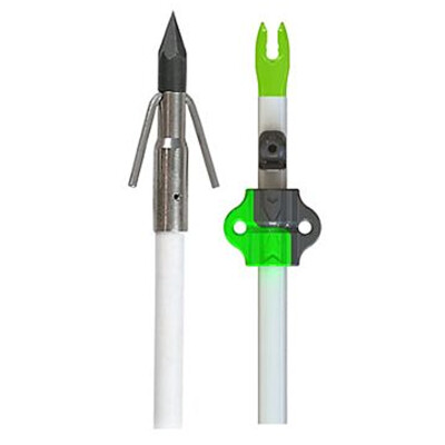 Muzzy Fish Arrow W/Carp Point Nock & Bottle Slide