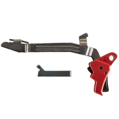 Apex Action Enhancement Kit fits Glock Gen5 (9/40) Pistols Red