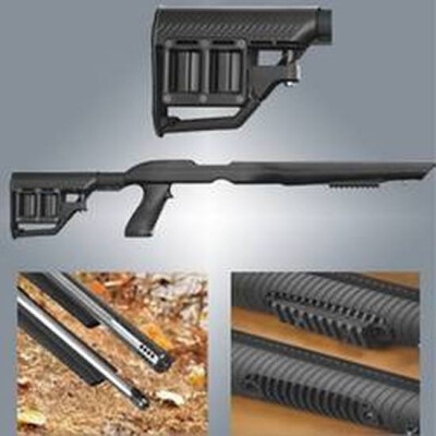 Adaptive Tactical Tac-Hammer RM4 For Ruger 10/22 Rifle Stock Black
