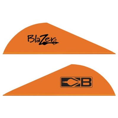 Bohning Blazer Vanes 2" Solid Neon Orange 36 Pack 10831NO2