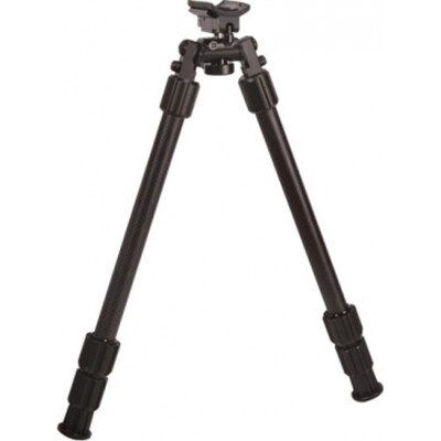 Caldwell Accumax Bipod 13" to 30" Picatinny Rail Mount Carbon Fiber and Aluminum Black