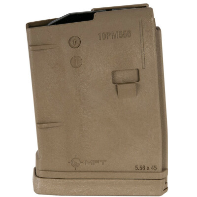 Mission First Tactical AR-15 Magazine .223 Rem/5.56 NATO 10 Rounds Polymer Scorched Dark Earth