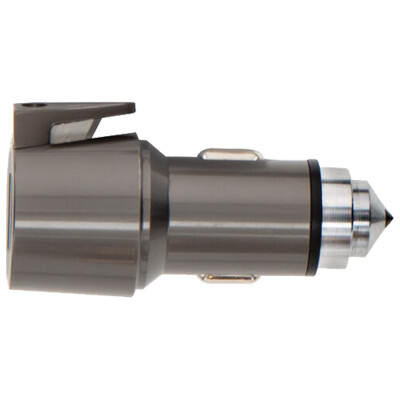Smith & Wesson Vehicle Escape Tool 2.5" Aluminum Two USB Ports