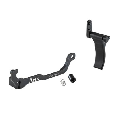 Apex Tactical Curved Forward Set Trigger Kit for SIG P320 Pistols Matte Black