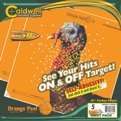Caldwell Orange Peel Turkey Targets 12in 5 Pack