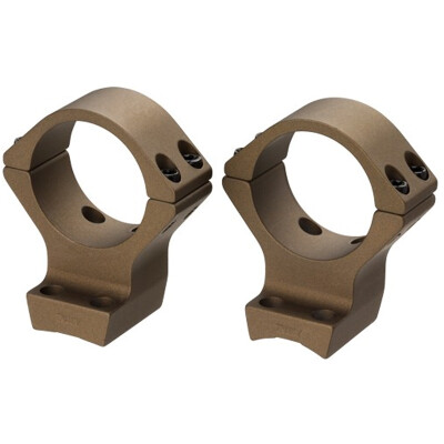 Browning X-Lock Integrated Scope Mount System 1" Tube Medium Height Burnt Bronze Cerakote