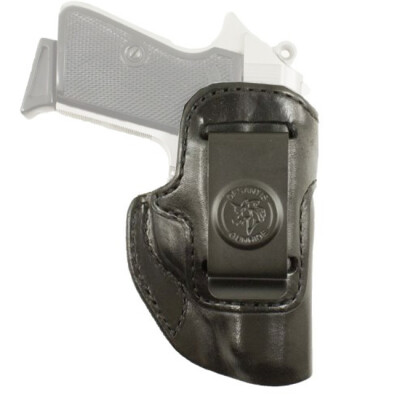 DeSantis Inside Heat Walther PPK/PPK/S IWB Holster Right Hand Leather Black
