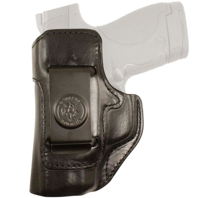 DeSantis Inside Heat Holster Fits Hellcat/OSP IWB Left Hand Leather Black