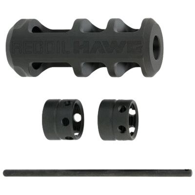 Browning Sporter Recoil Hawg Muzzle Brake Fits M13 x 1.25 or M13 x .75 Threads