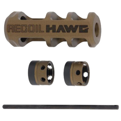 Browning Sporter Recoil Hawg Muzzle Brake Fits M13 x 1.25 or M13 x .75 Threads