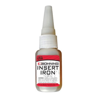 Bohning Company Insert Iron Adhesive 1 Ounce 1317