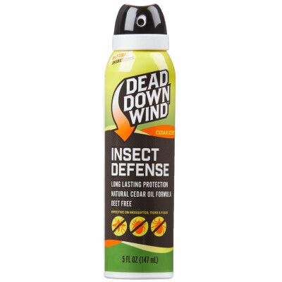 Dead Down Wind Insect Defense Hunter Bug Spray 5 oz Cedar Scent Deet Free