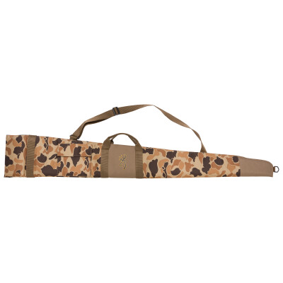 Browning Waterfowl Floater Shotgun 54" Soft Case 600 Denier Polyester Vintage Tan Camo Pattern