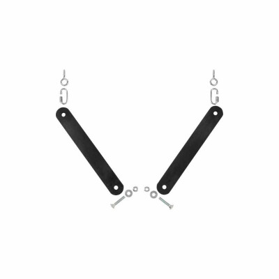 Allen EZ-Aim Rubber Strap Gong Target Hanging Kit, Black