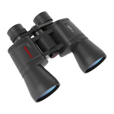 Tasco Essentials 10x50mm Full Sized Binoculars Porro Prism Rubber Coated Black Boxed