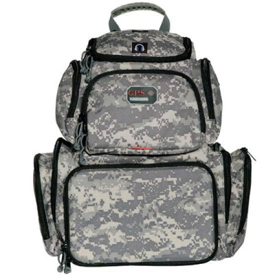 G Outdoors G.P.S. Freestanding Handgunner Backpack Canvas Visual ID Storage System Digital Camo GPS-1711BPDC