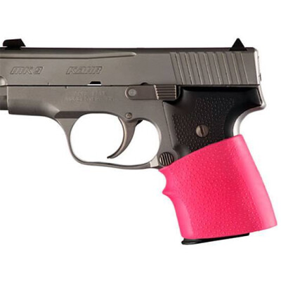 Hogue Handall Jr Universal Slip On Grip Semi Automatics Rubber Pink 18007