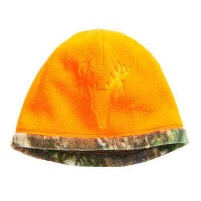 Hot Shot HF1 Youth Maverick Fleece Beanie Realtree Edge/Blaze Orange