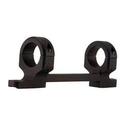 DNZ Products Game Reaper Remington 700 Short Action One Piece Scope Mount Medium 1" Tube Right Hand Aluminum Black 12700