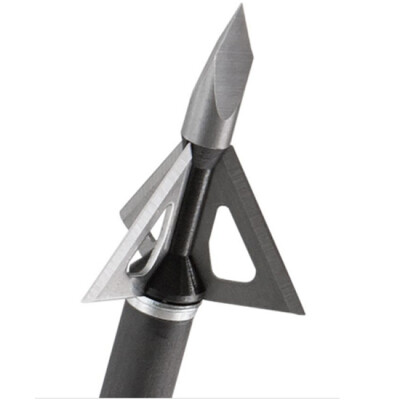 Wasp Archery Products Drone 3 Blade Fixed Broadhead 100 Grain 1-1/8" Cutting Diameter .027 Blade Thickness Two Replacement Blades 3 Pack 2100