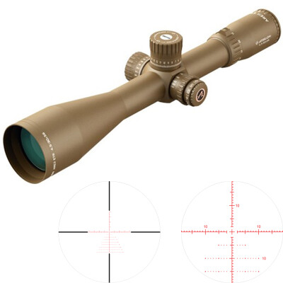 Athlon Ares ETR 4.5-30x56mm Riflescope Illuminated Etched Glass APRS2 FFP IR MOA Reticle 34mm Tube 0.25 MOA Adjustment Side Adjust Parallax First Focal Plane Matte Brown