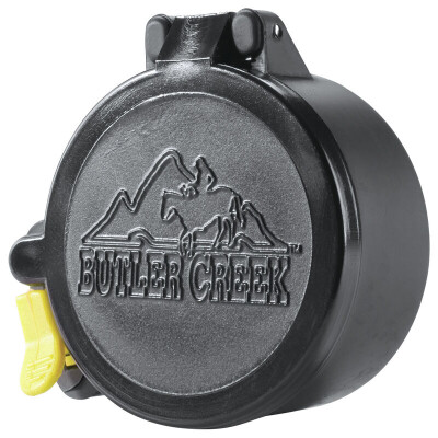 Butler Creek Multiflex Flip-Open Scope Cover Eyepiece Size 13/14 Polymer Black