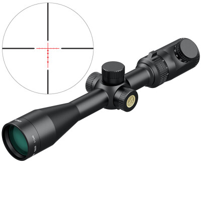 Athlon Talos 3-12x40 Riflescope Illuminated Etched Glass BDC 600 Reticle 1" Tube 0.25 MOA Adjustment Side Adjust Parallax Second Focal Plane Matte Black