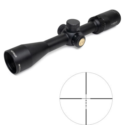 Athlon Neos 4-12x40 Rimfire Riflescope Non-Illuminated BDC 22 Reticle 1 Inch Tube 0.25 MOA Adjustment Side Parallax Adjustment Matte Black Finish