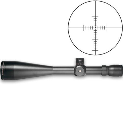 Sightron SIII Series 10-50x60 Riflescope Long Range MOA2 Reticle 30mm Tube 1/4 MOA Adjustable Objective Matte Black Waterproof 25003